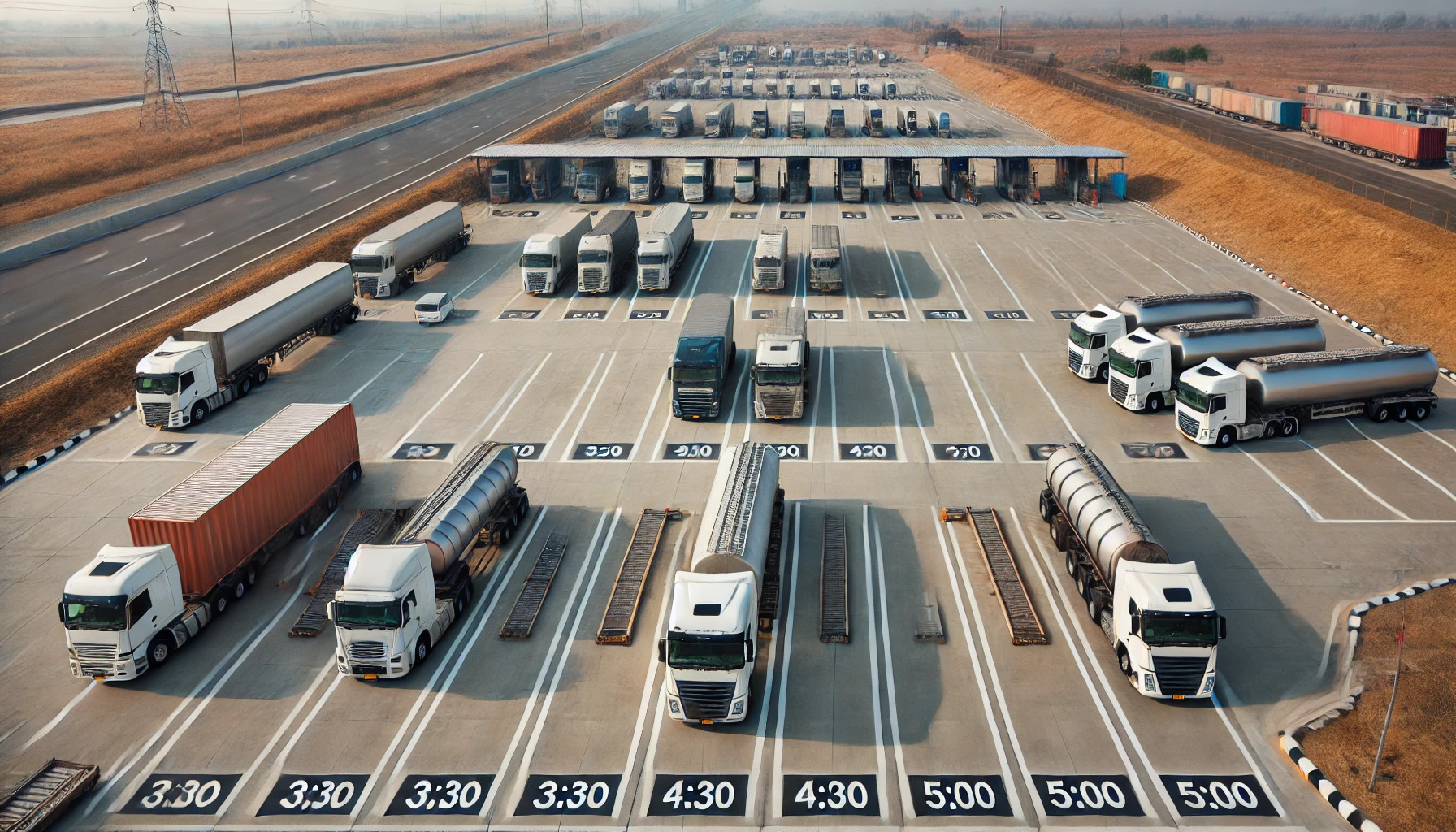 2025年5月30日】NEXCO西日本、大型車向けにSAで「出発時間指定の複数